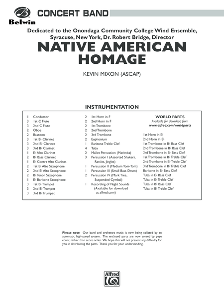 Native American Homage