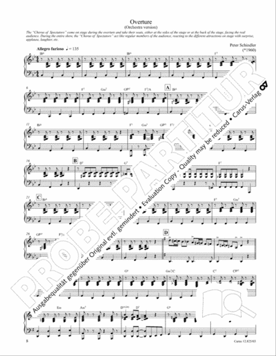 Circus Allegro Circus Allegro Choir scores gallery preview page 9