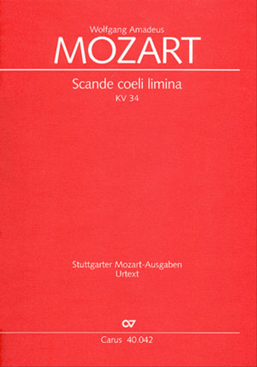 Scande coeli limina 4-Part scores gallery preview page 1