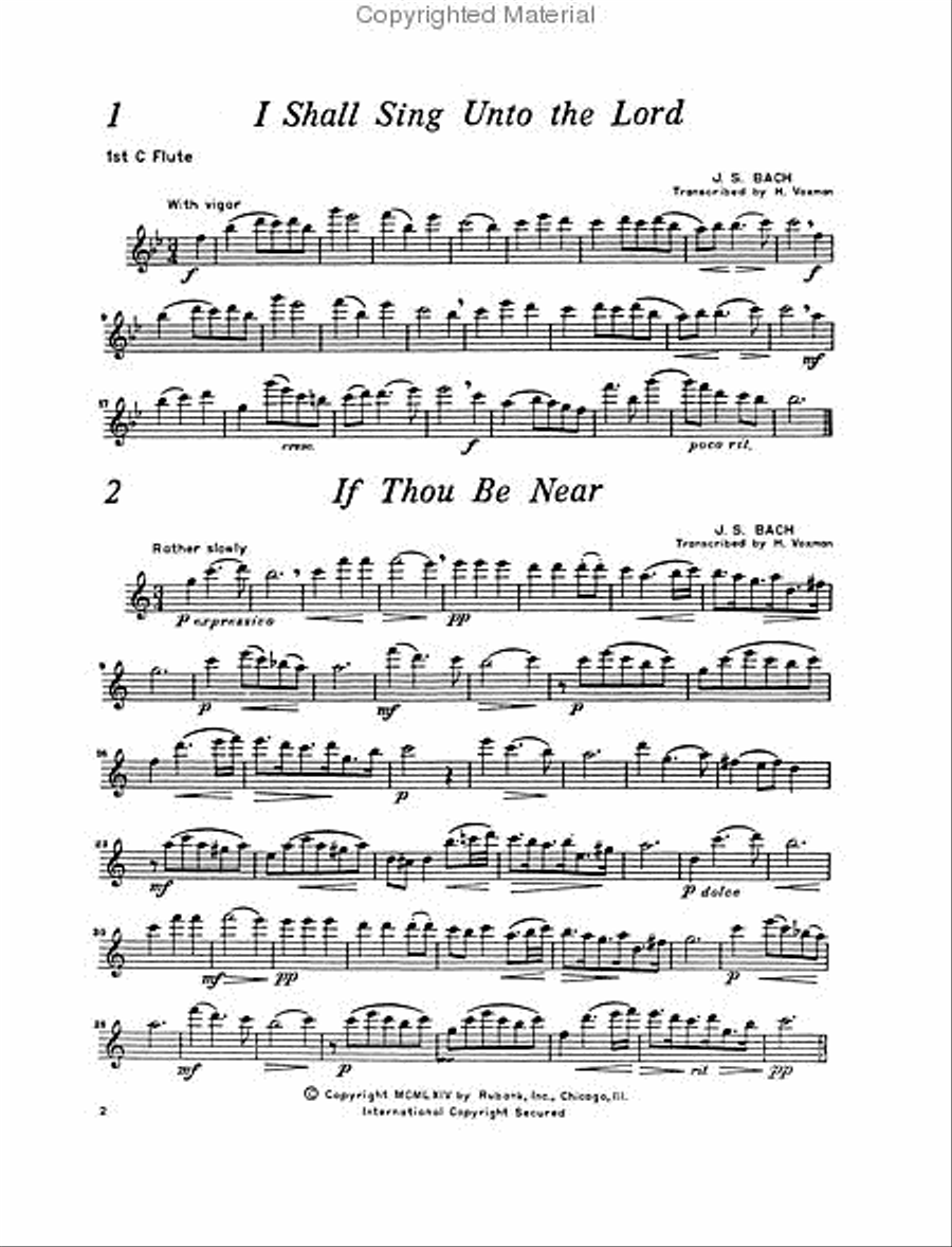 Quartet Repertoire for Flute