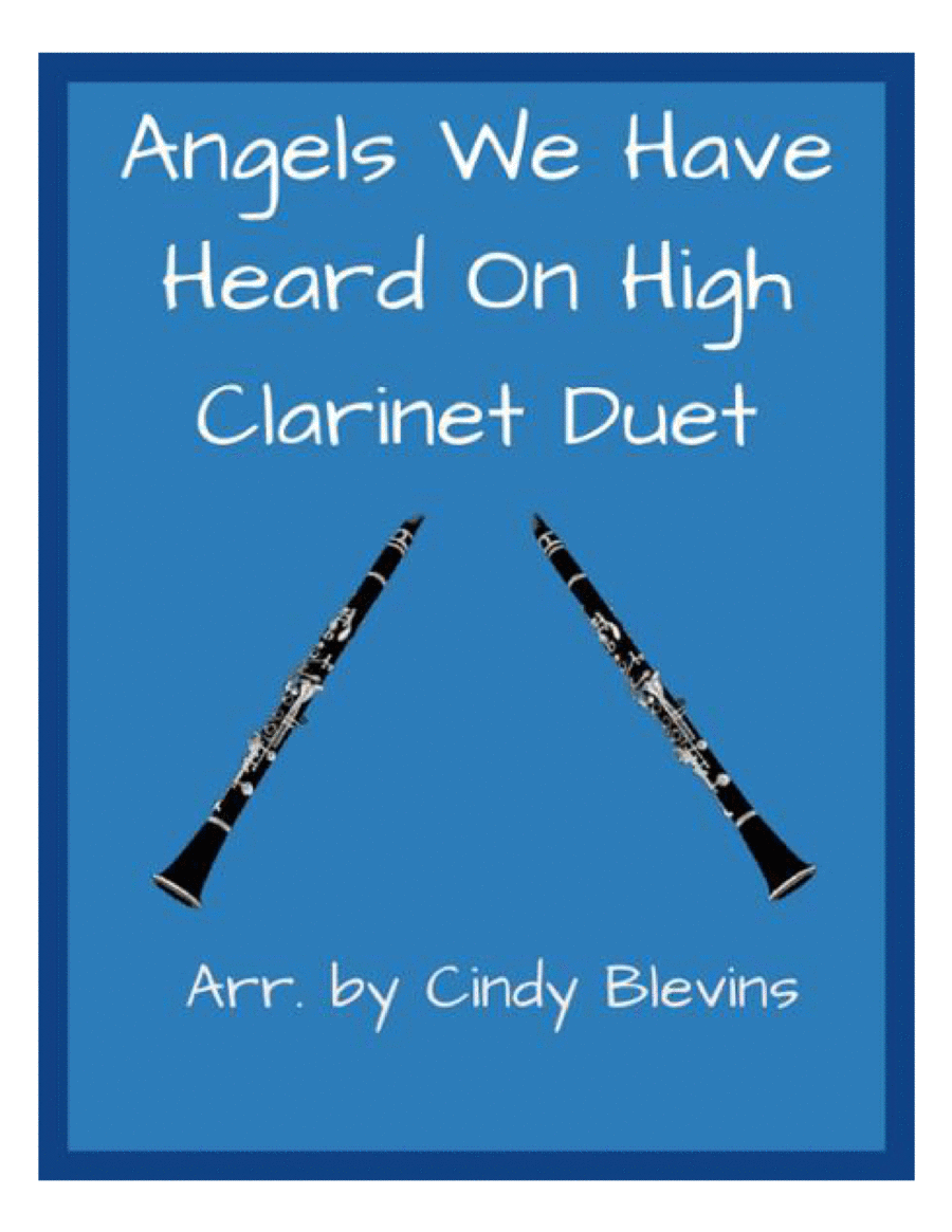 Angels We Have Heard On High, for Clarinet Duet image number null