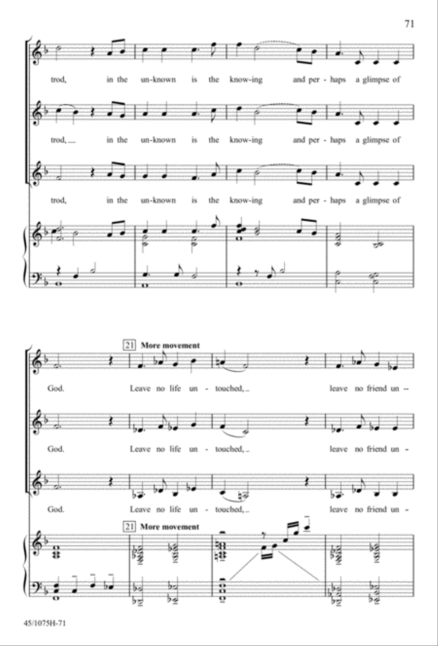 In Concert! for SSA SSA scores gallery preview page 73
