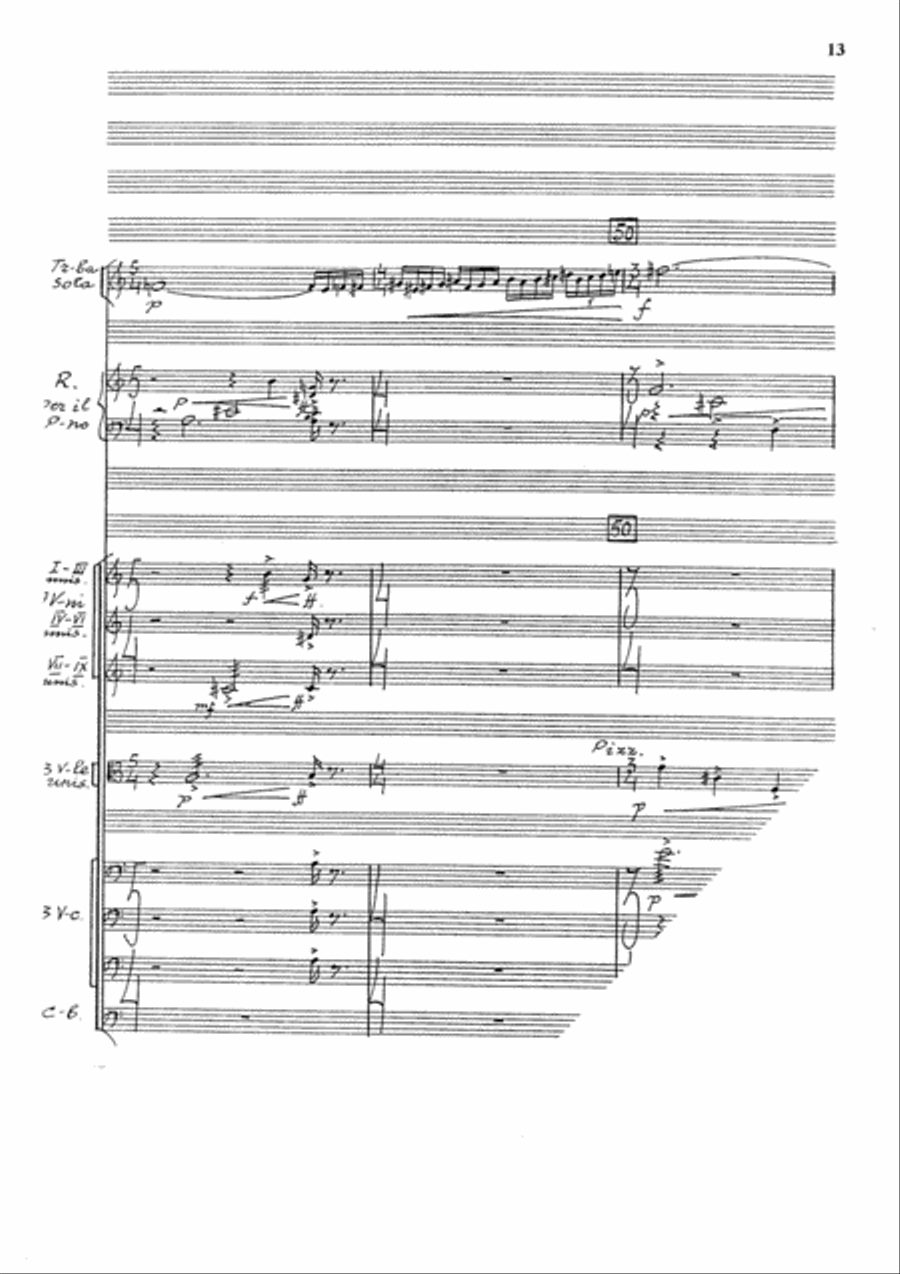 Konzert String Orchestra scores gallery preview page 13