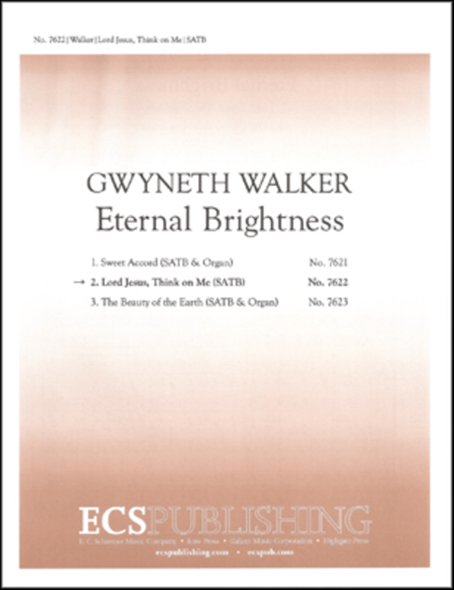 Eternal Brightness: 2. Lord Jesus, Think On Me 4-Part scores gallery preview page 1
