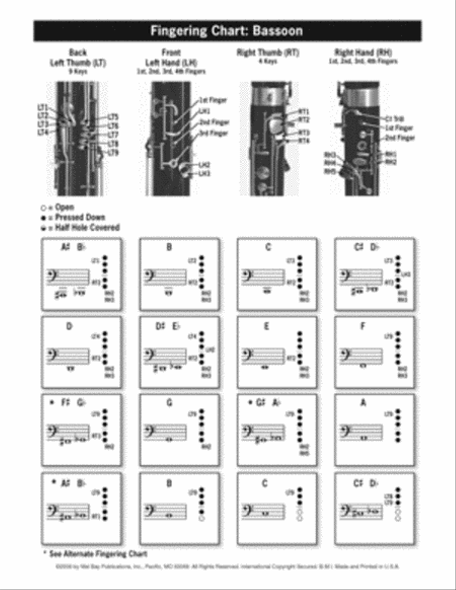 Bassoon Fingering Chart Bassoon Solo scores gallery preview page 3