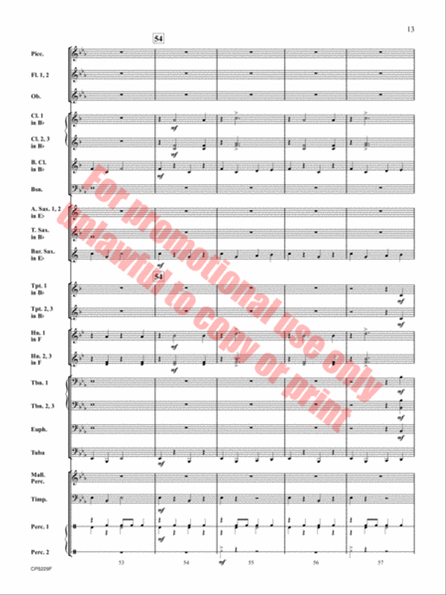 An Arizona Celebration An Arizona Celebration Concert Band scores gallery preview page 14