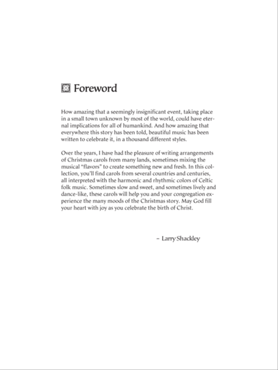 Celtic Hymns for Christmas Piano Solo scores gallery preview page 4