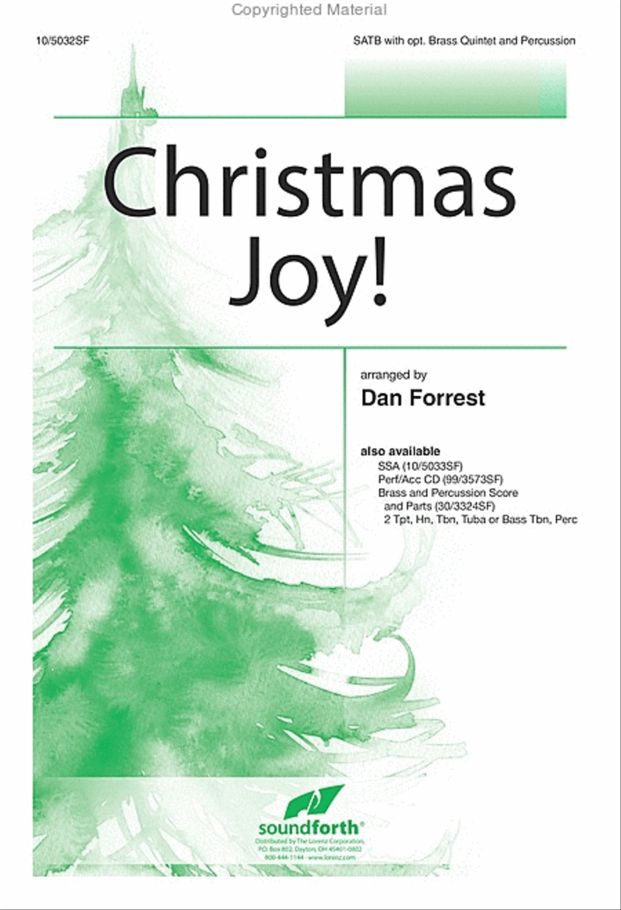 Christmas Joy! 4-Part scores gallery preview page 2
