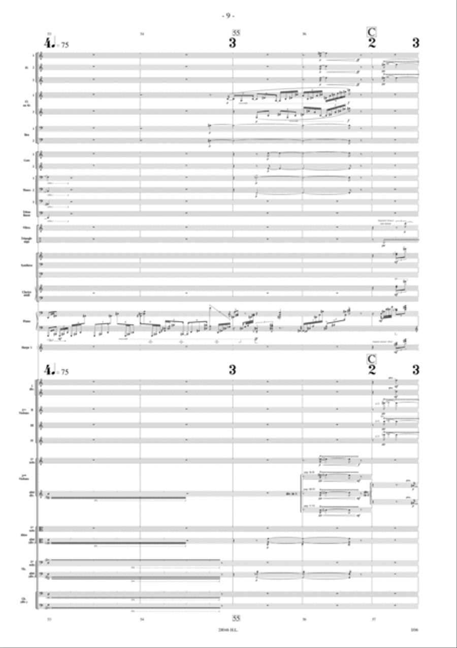 Terre D'Ombre Terre D'Ombre Orchestra scores gallery preview page 9