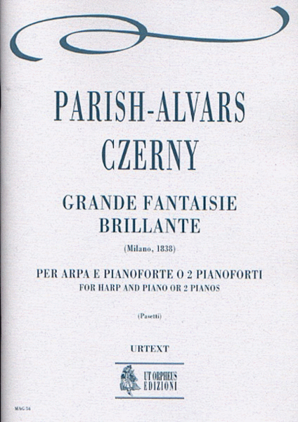Grande Fantaisie Brillante (Milano 1838) for Harp and Piano or 2 Pianos