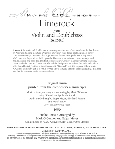 Limerock (score - vln, bs) image number null