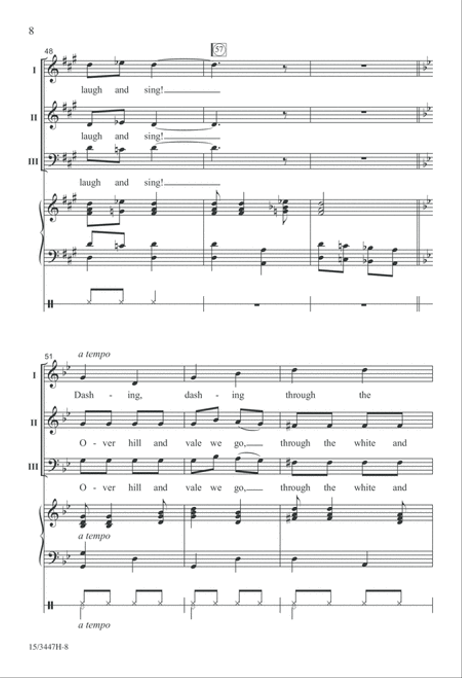 On This Winter Night On This Winter Night 3-Part scores gallery preview page 8