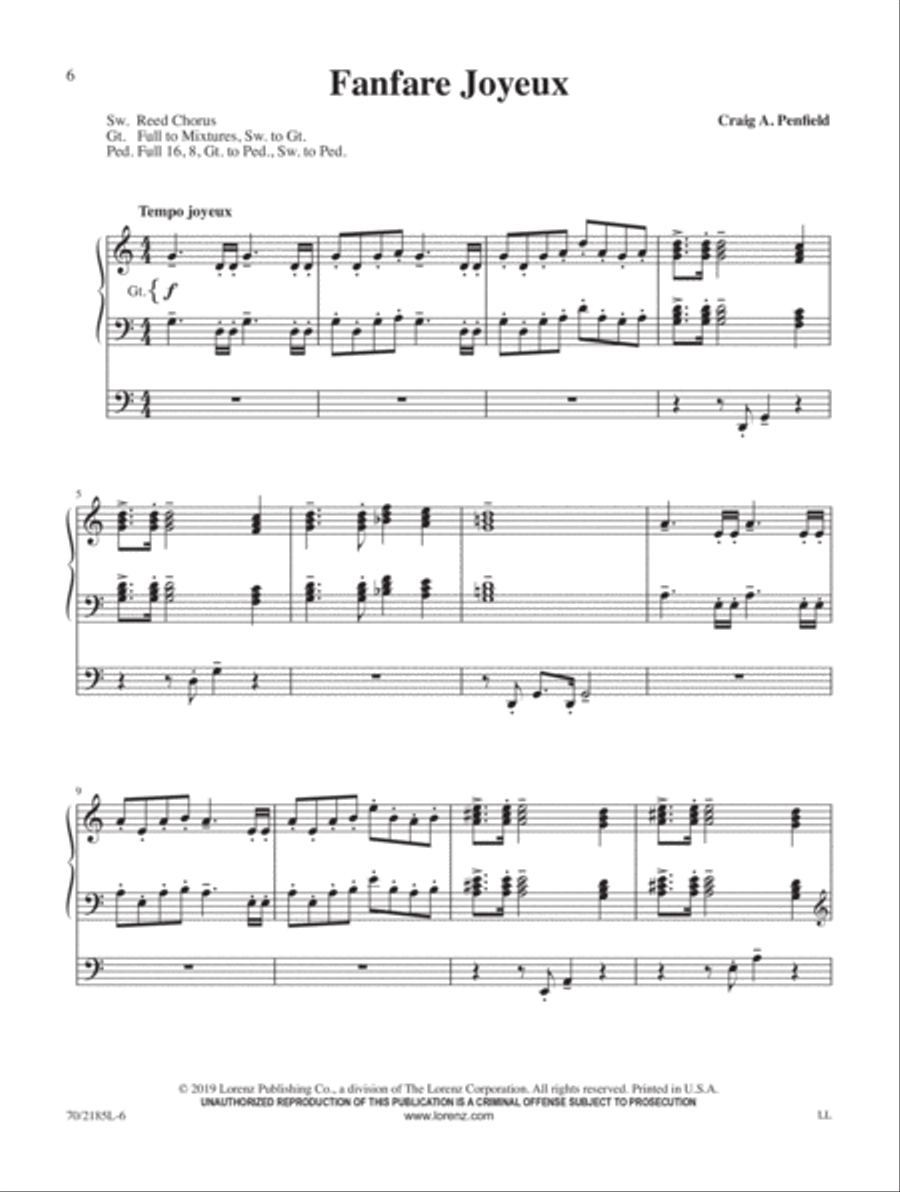 Fanfares, Trumpet Tunes, and Toccatas Trumpet scores gallery preview page 4