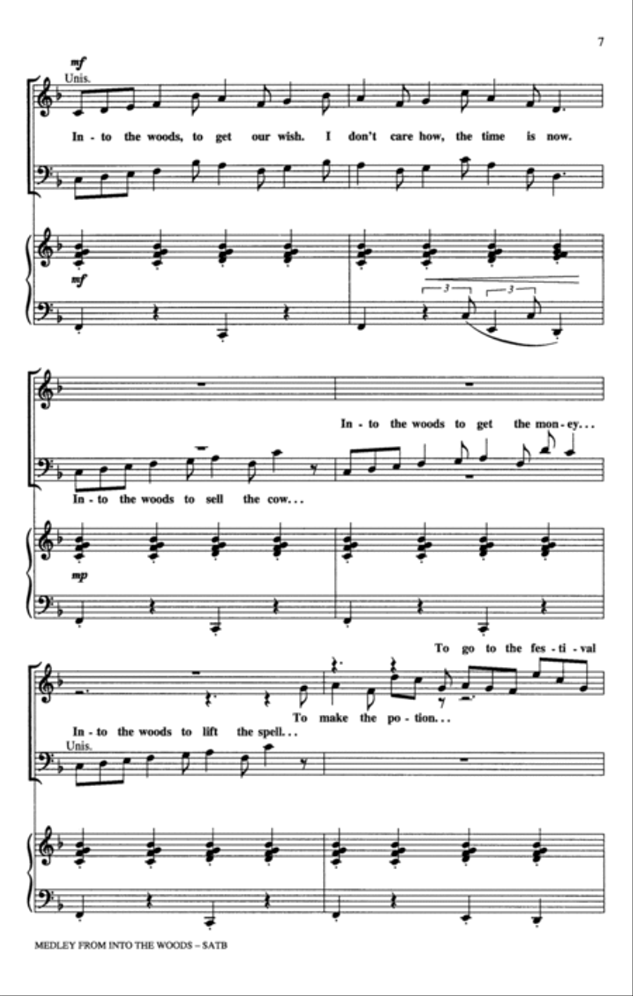 Into The Woods (Medley)