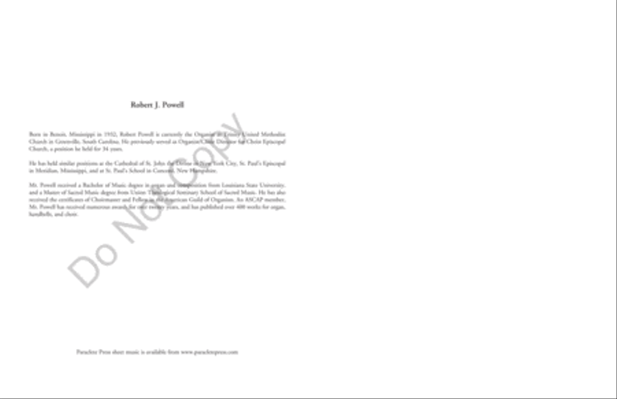 Harvest Festival: Four Organ Preludes on Thanksgiving Hymns Organ scores gallery preview page 3