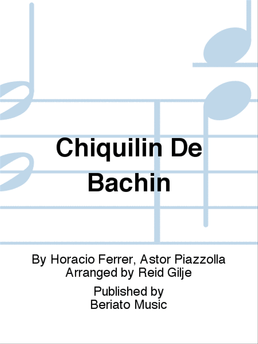 Chiquilin De Bachin Brass Band scores gallery preview page 1