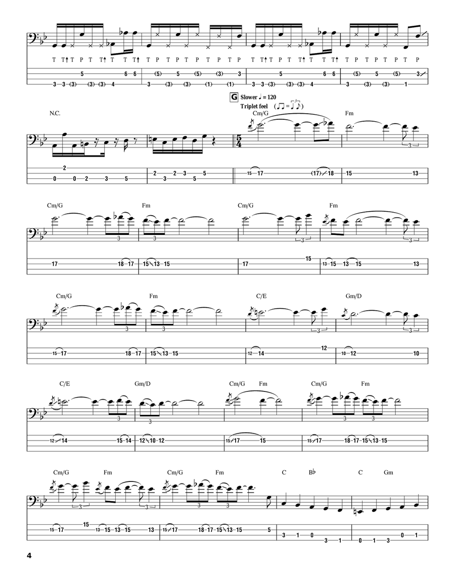 Blu-Bop Blu-Bop Electric Guitar scores gallery preview page 4