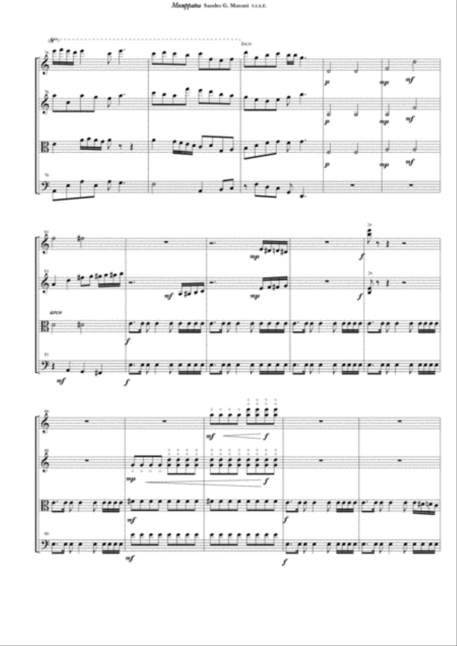 Mecuppatea (score)