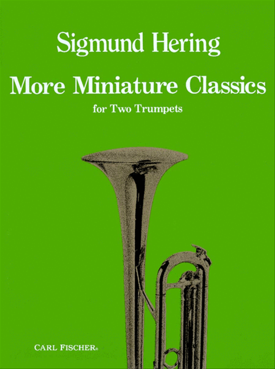 More Miniature Classics B-Flat Trumpet scores gallery preview page 1