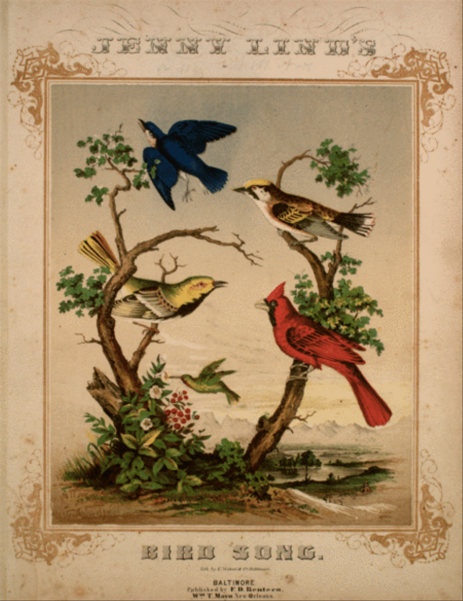 Jenny Lind's Bird Song Voice scores gallery preview page 1