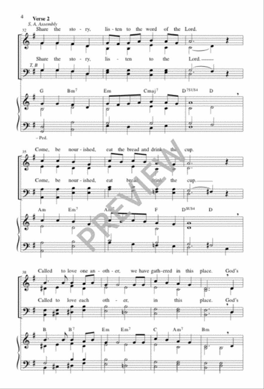 Sing for Joy 4-Part scores gallery preview page 4