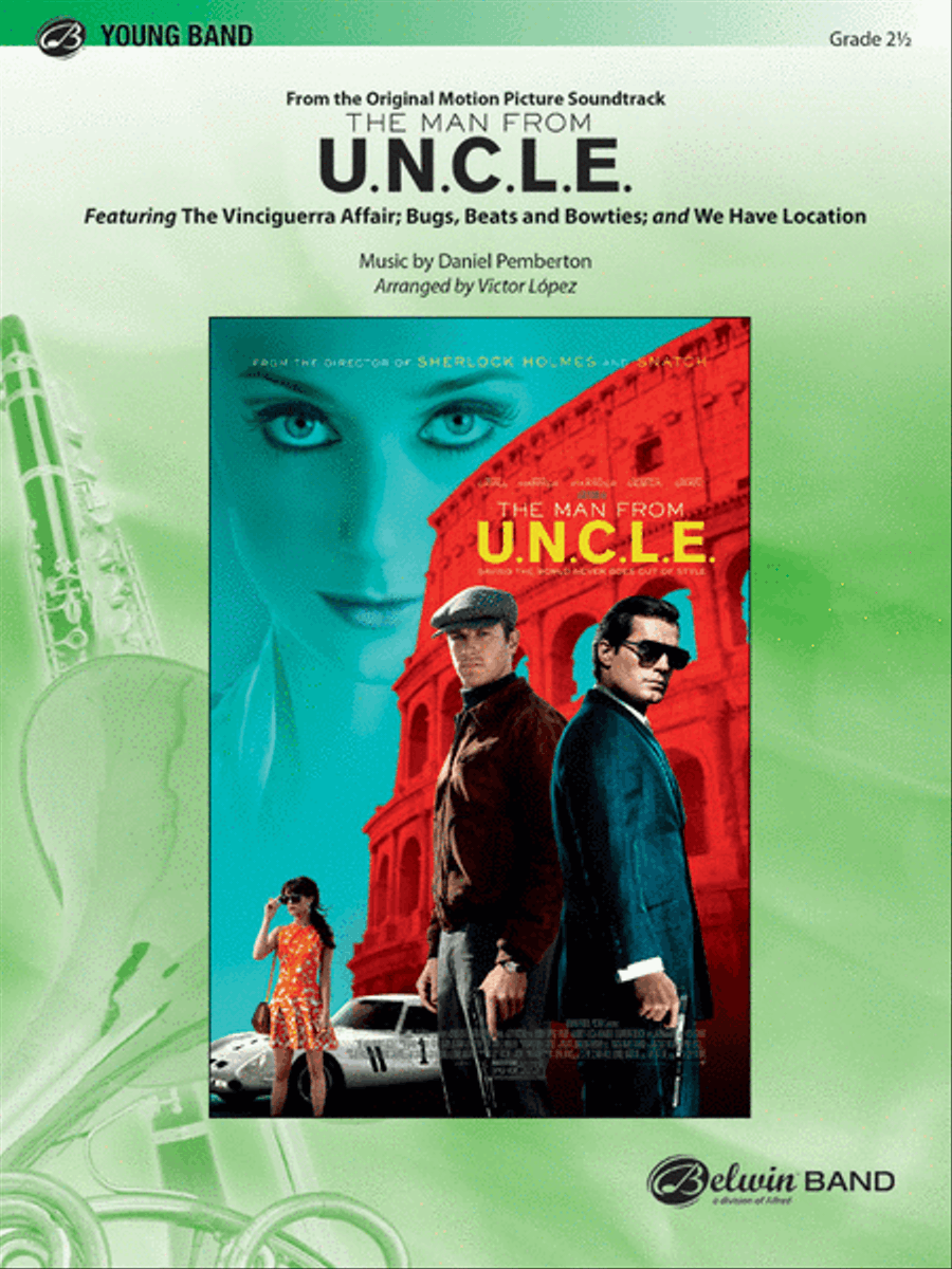 The Man from U.N.C.L.E. (from the Original Motion Picture Soundtrack) Concert Band scores gallery preview page 1