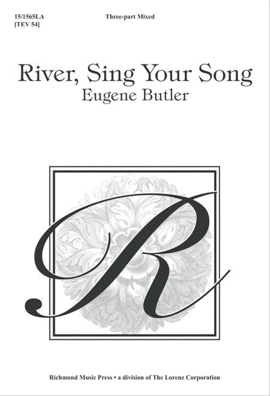 River, Sing Your Song 3-Part scores gallery preview page 1