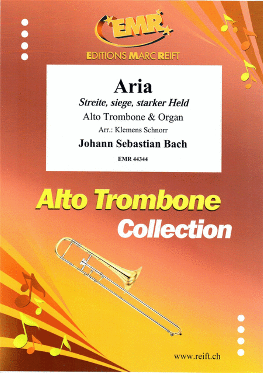 Aria Aria Trombone scores gallery preview page 1