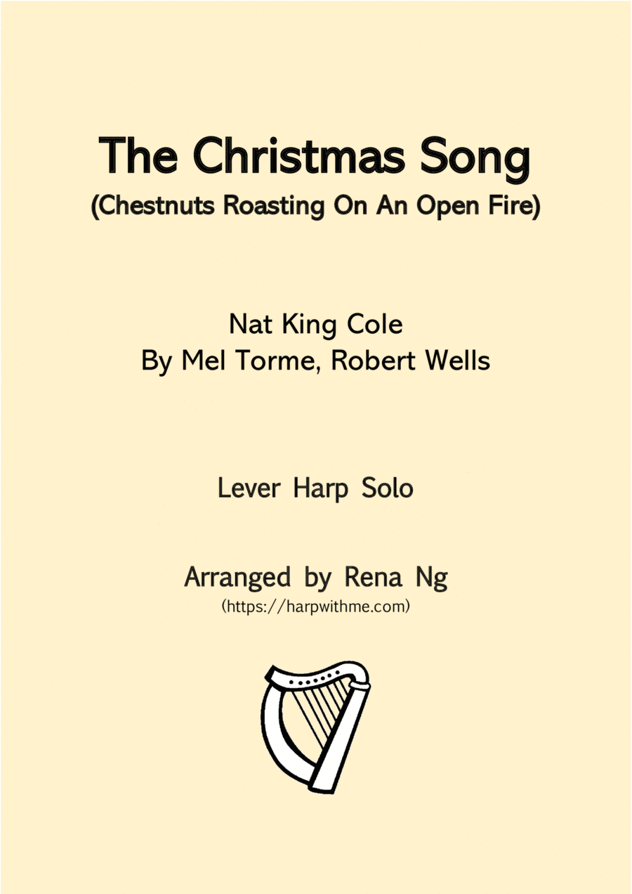 The Christmas Song (chestnuts Roasting On An Open Fire) Harp scores gallery preview page 1