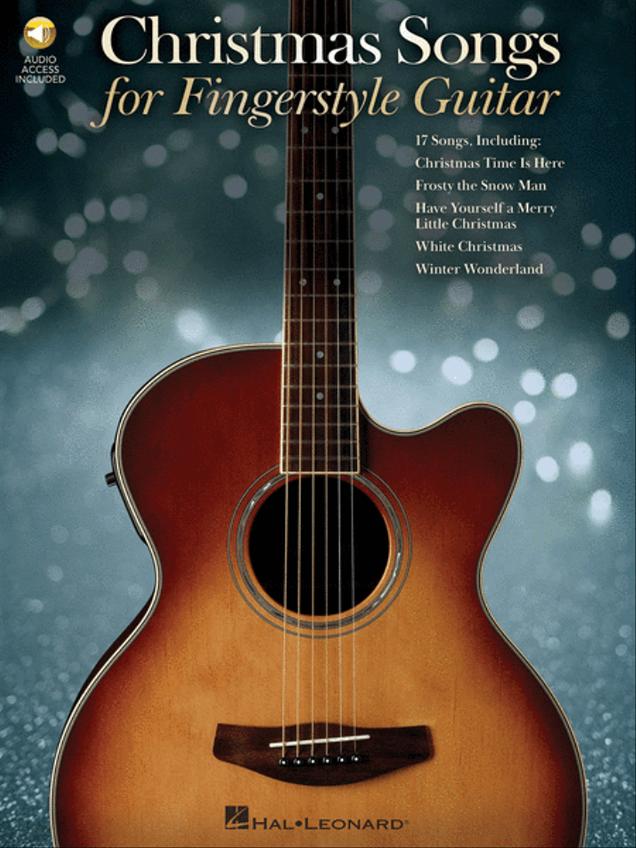Christmas Songs for Fingerstyle Guitar Fingerpicking Guitar scores gallery preview page 1