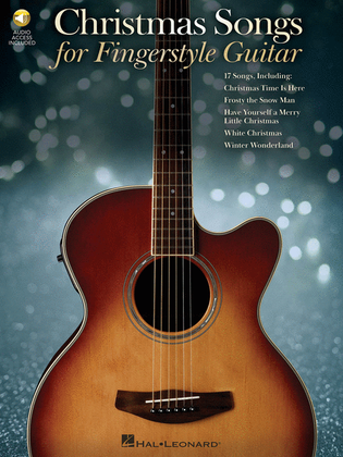 Book cover for Christmas Songs for Fingerstyle Guitar