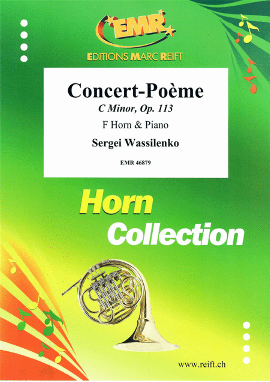 Concert-Poeme Concert-Poeme Horn scores gallery preview page 1