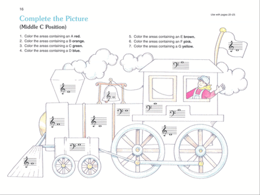 Alfred's Basic Piano Prep Course Notespeller, Book C Piano Method scores gallery preview page 3