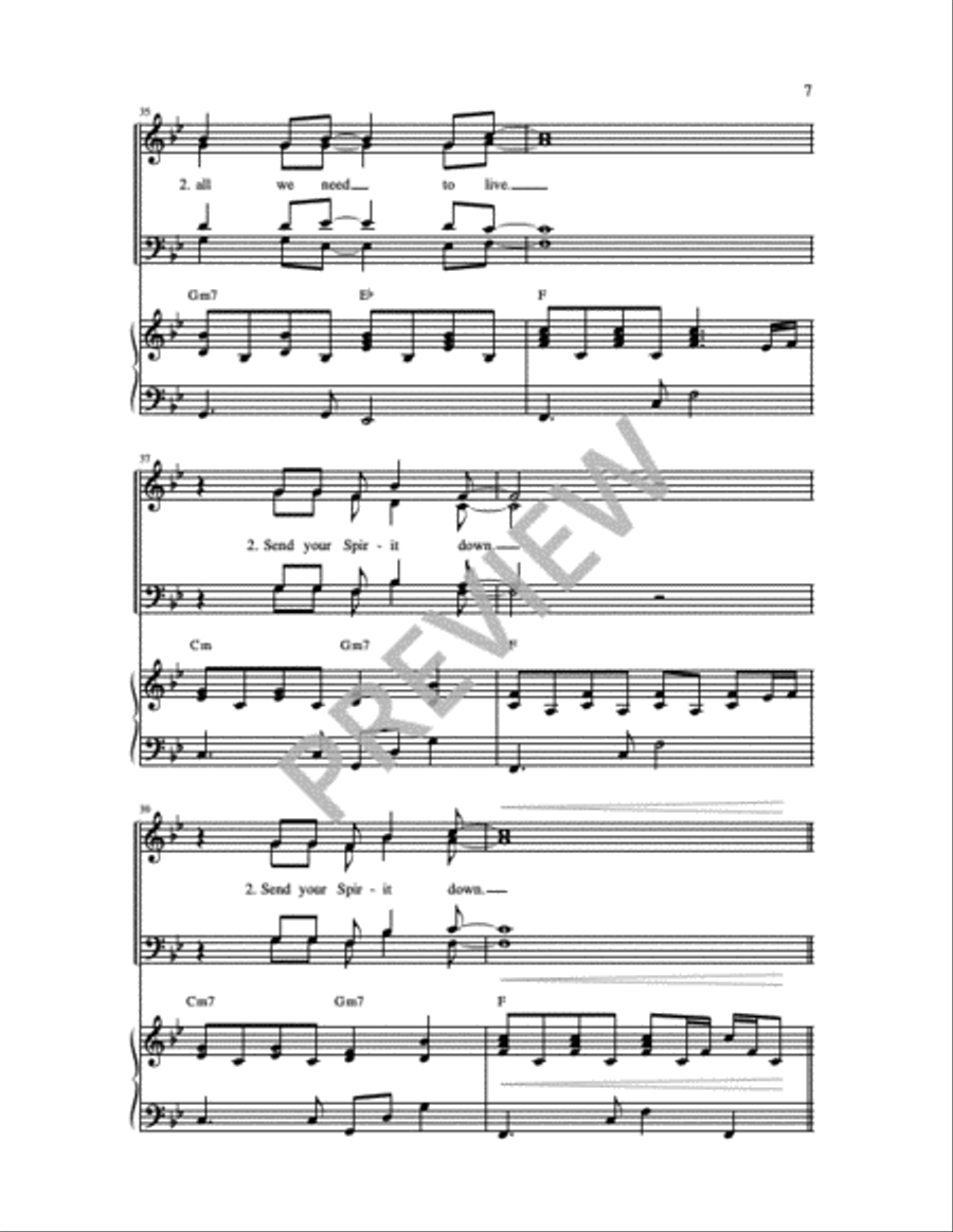 Paschal Mystery 4-Part scores gallery preview page 13