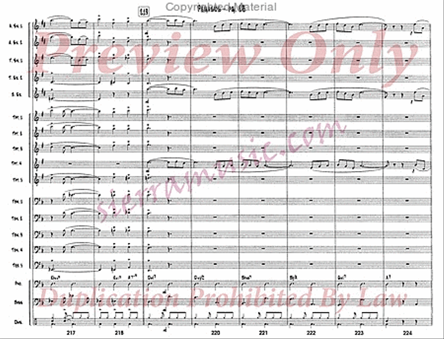 Pegasus Pegasus Jazz Ensemble scores gallery preview page 29