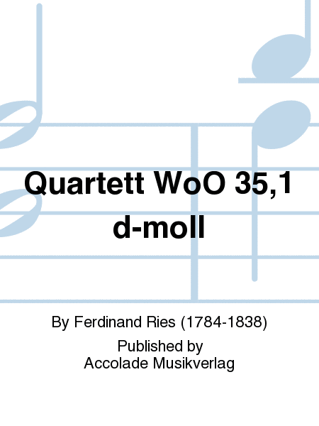 Quartett WoO 35,1 d-moll