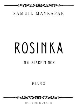 Book cover for Maykapar - Rosinka in G-Sharp minor - Intermediate