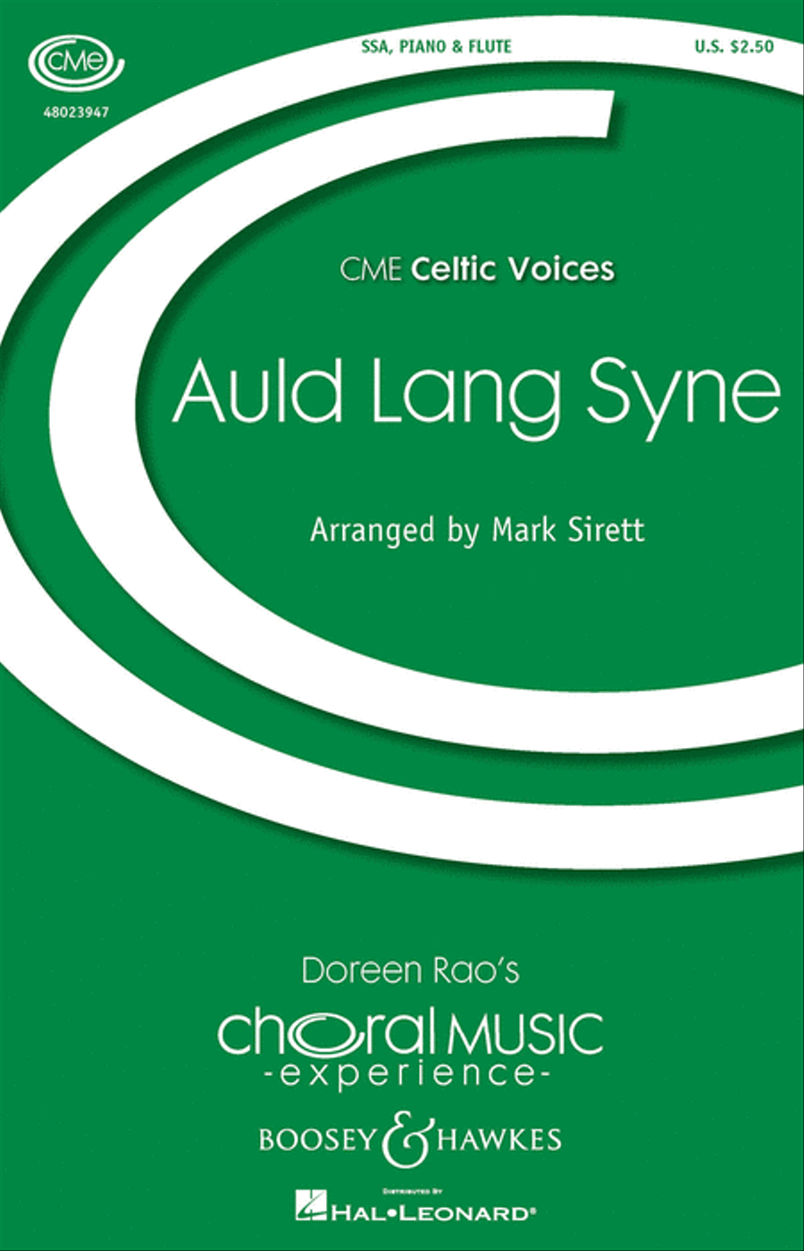 Auld Lang Syne SSA scores gallery preview page 1