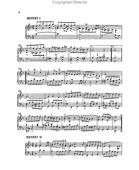 French Suites BWV 812-817