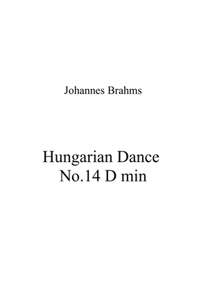 Johannes Brahms - Hungarian Dance No 14 D min