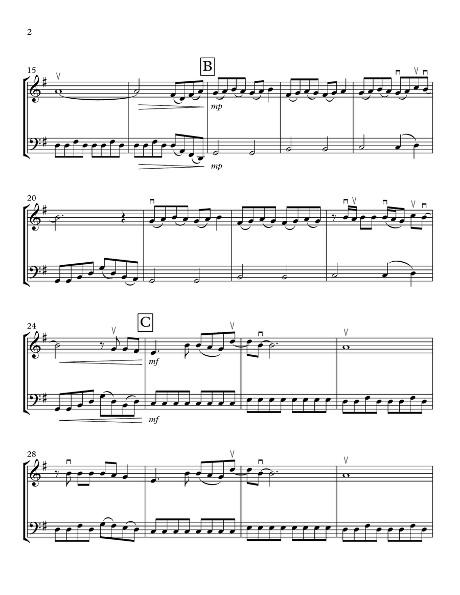 Enchanted String Duet scores gallery preview page 2