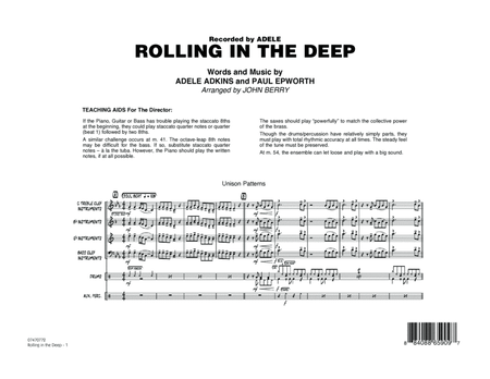 Rolling In The Deep - Full Score