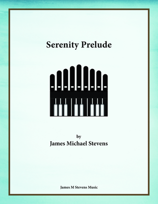 Book cover for Serenity Prelude - Organ Solo