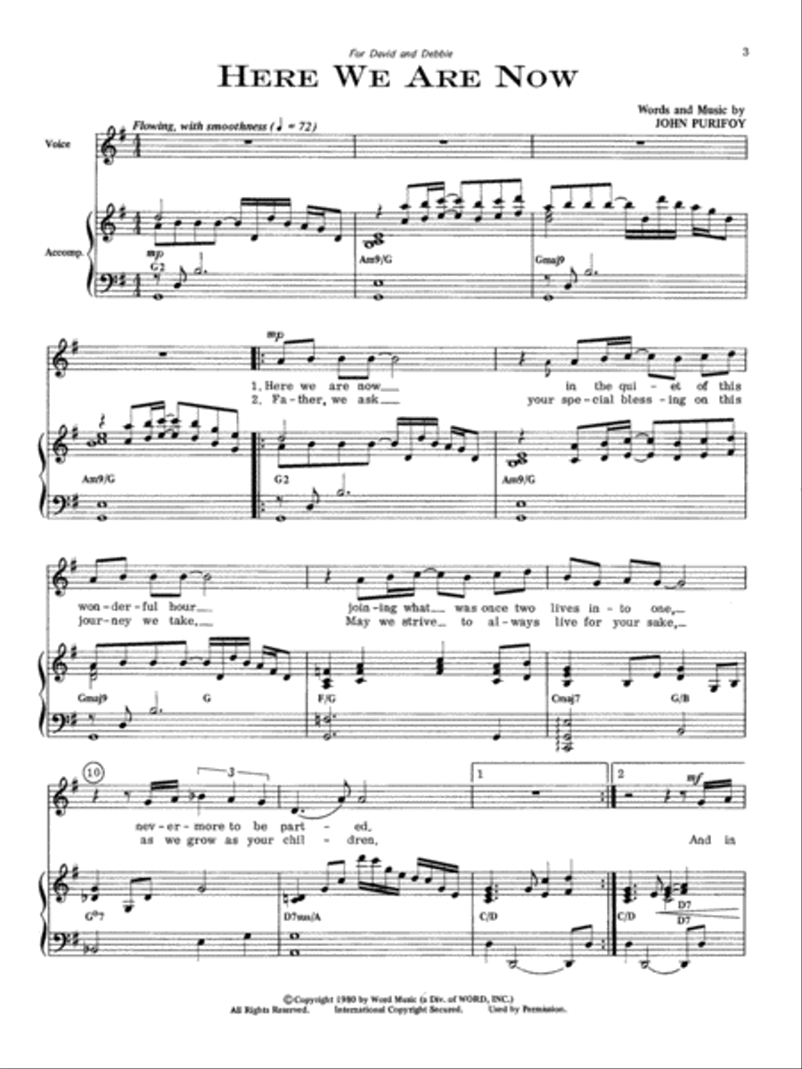 Songs of Love and Commitment Piano, Vocal, Guitar scores gallery preview page 2