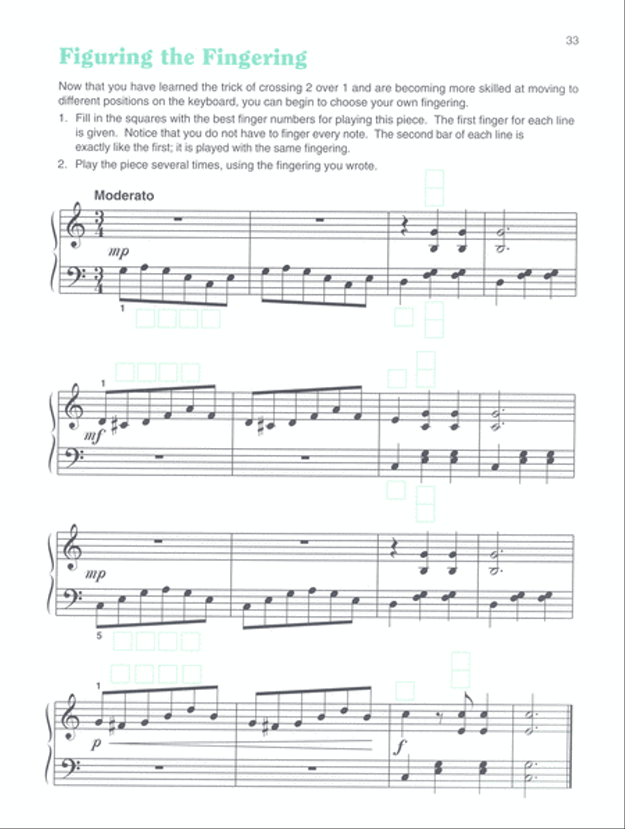 Alfred's Basic Piano Library All-in-One Course - Book 4 (Universal Edition) Piano Method scores gallery preview page 3