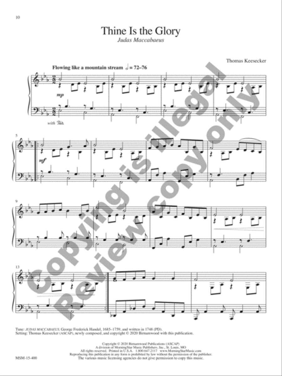 Easter Hope Piano Solo scores gallery preview page 6
