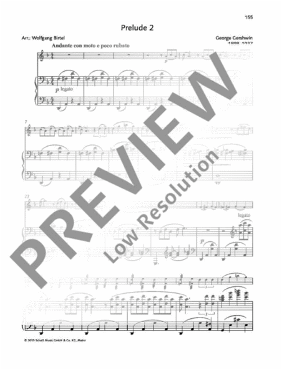 Prelude No. 2 Prelude No. 2 Violin Solo scores gallery preview page 2