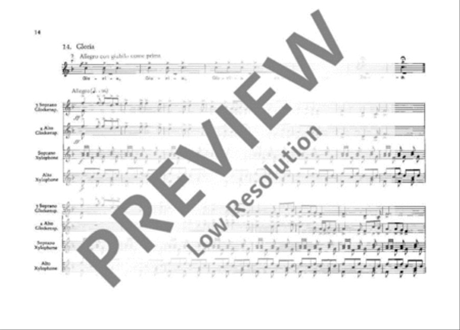 The Christmas Story Glockenspiel scores gallery preview page 15
