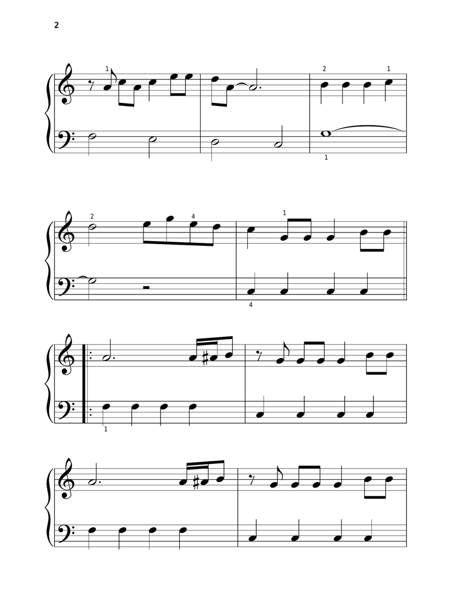 Imagine Easy Piano scores gallery preview page 2