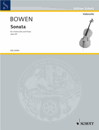 Book cover for Sonata Op. 64 Cello And Piano